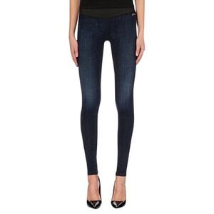 Goldsign Zebra Denim Long Leggings